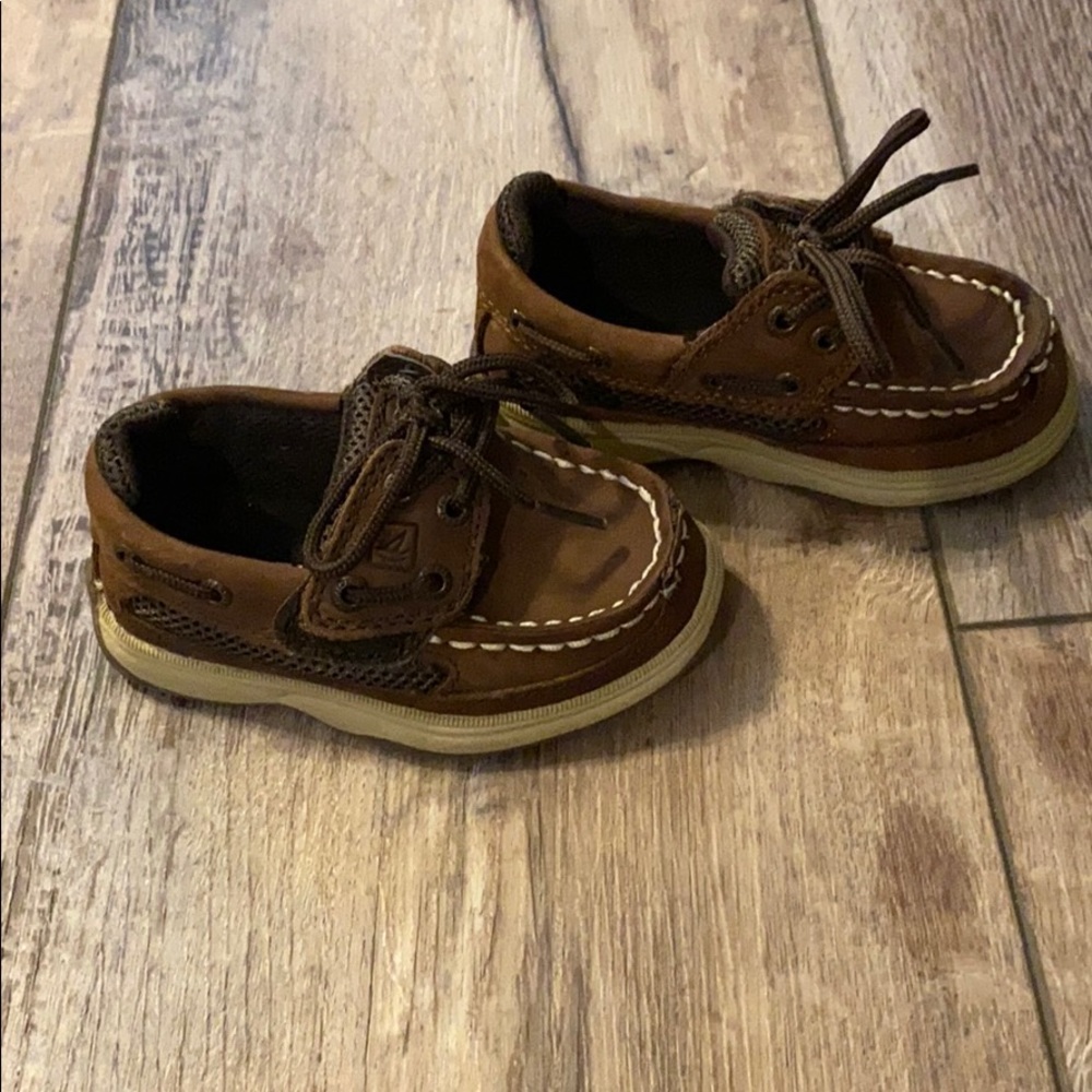 Toddler Sperry Top Sider boat shoe